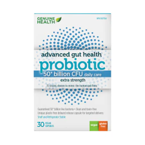 Genuine Health - AGH Probiotics, 50 Billion CFU (30vcap) - Image 4