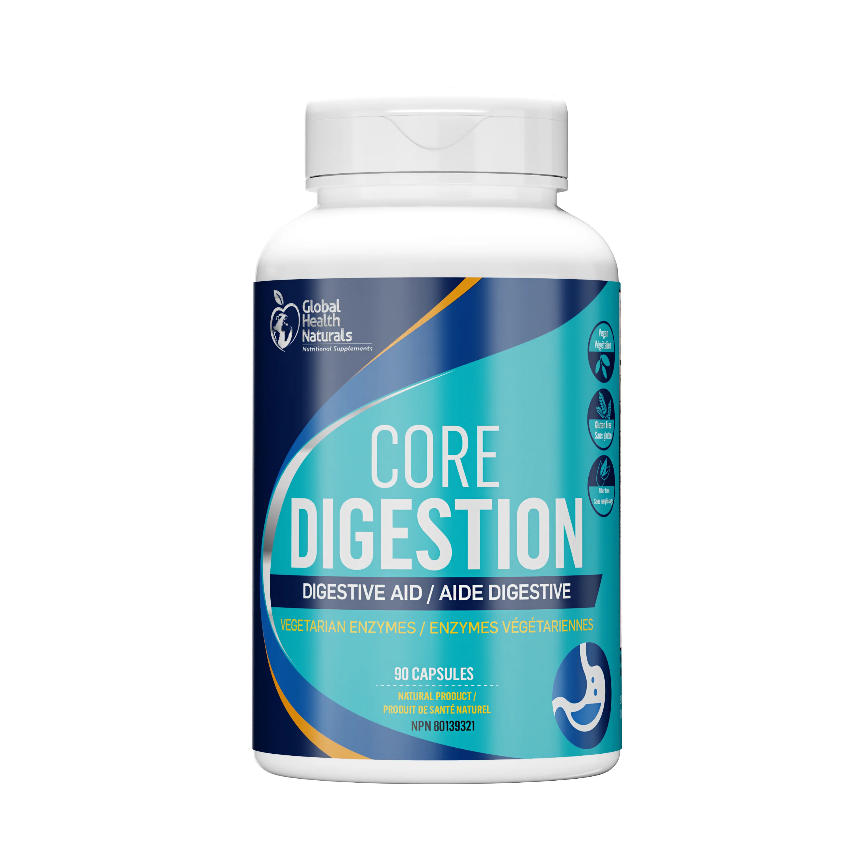 Global Health Naturals - Core Digestion, 30s - Global Health Naturals