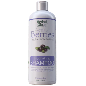 Herbal Glo - Acai Baobab Tsubaki Oil Shampoo (350ml) - Image 4