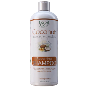 Herbal Glo - Coconut Rosemary Macadamia Shampoo (350ml)