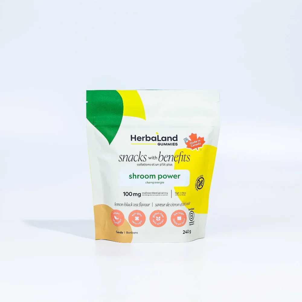 Herbaland - Shroom Power - Eco Size (240g) - Image 2