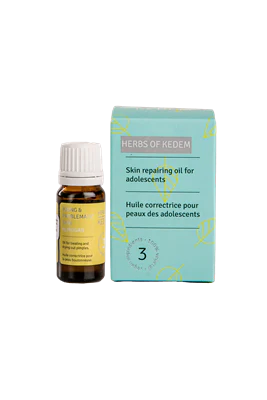 Herbs Of Kedem - Step3 - Skin Repairing Oil For Teens, 10ml