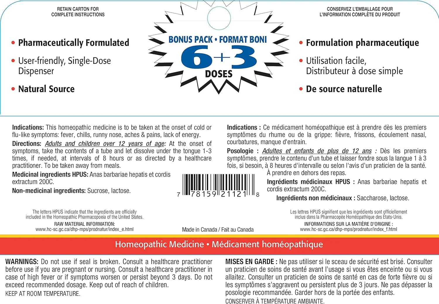 Homeocan - Homeocoksinum Flu Buster (12ct) - Image 2