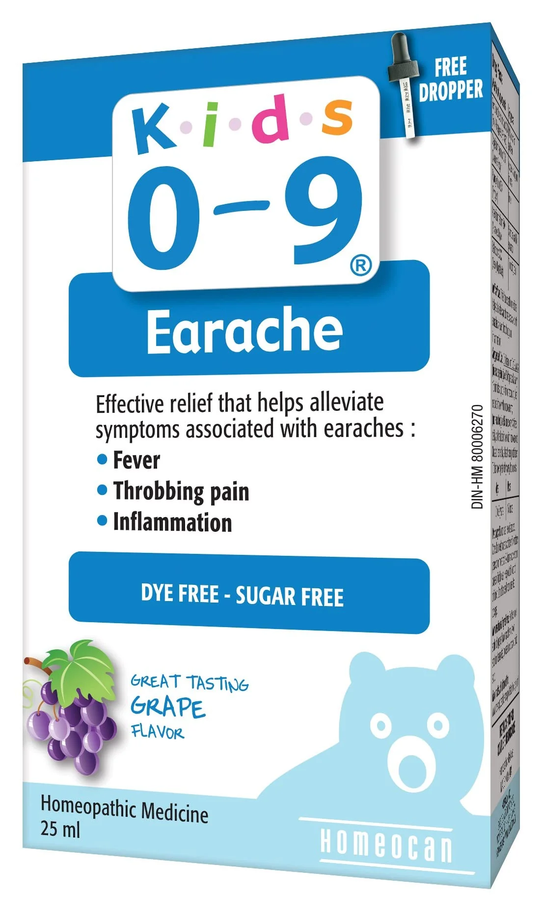 Homeocan - Kids 0-9 Earache Solution (25ml) - Image 3