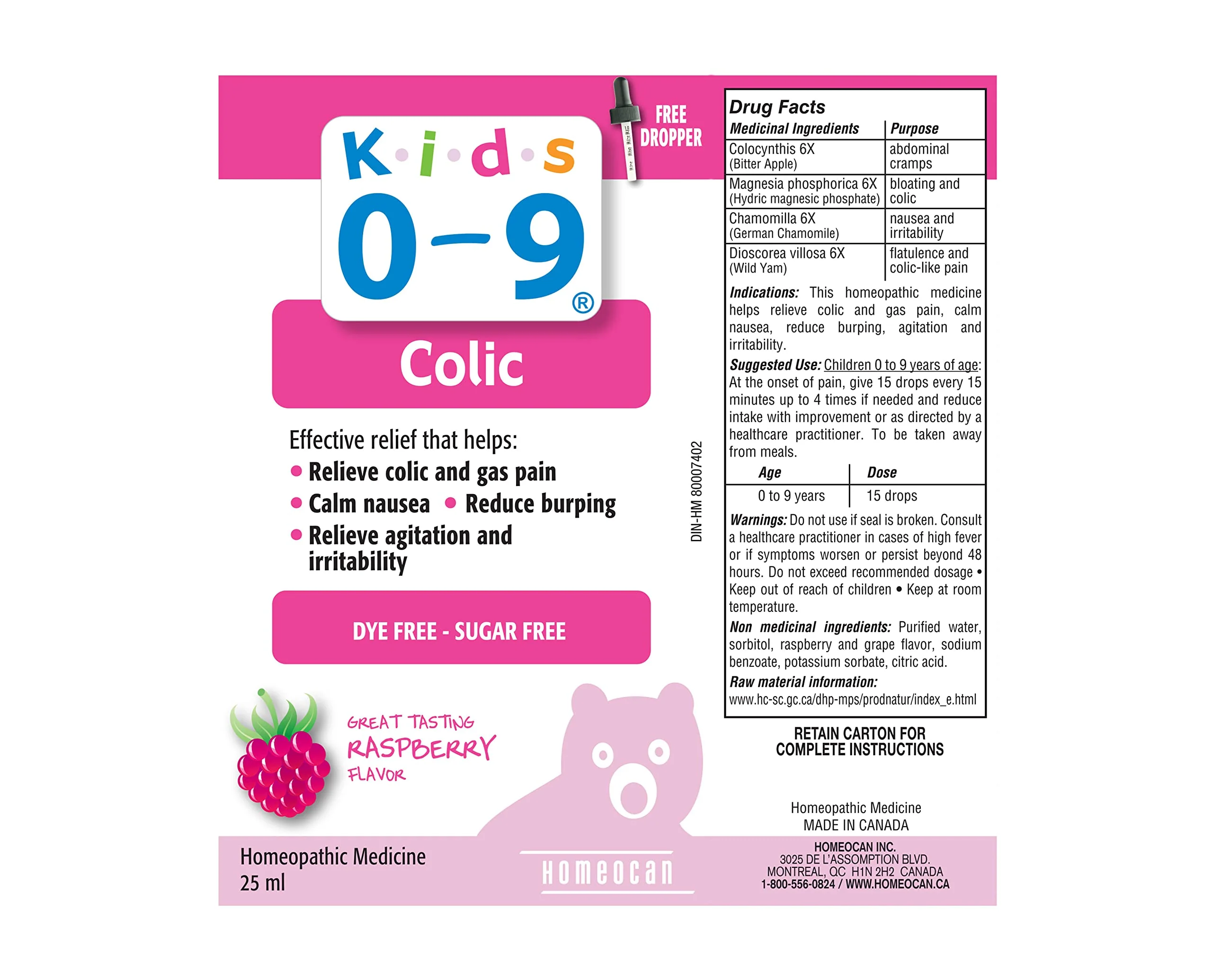 Homeocan - Kids 0-9 Teething Solution (25ml) - Image 2