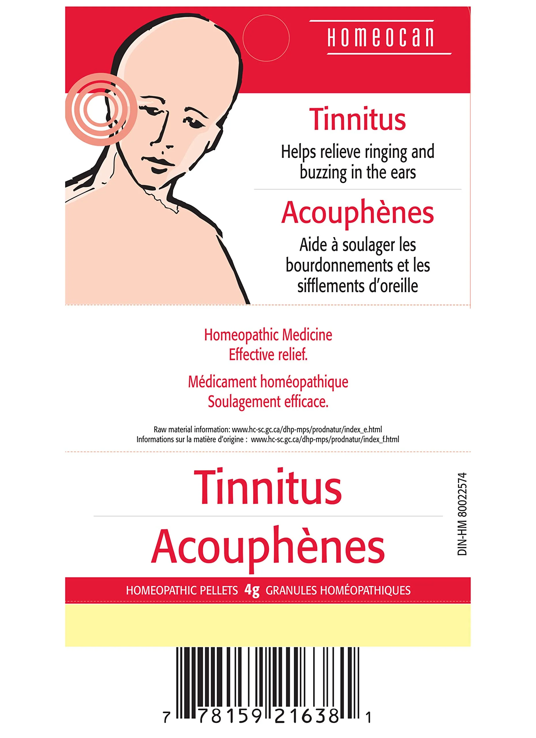 Homeocan - Tinnitus Pellets (4g) - Image 2
