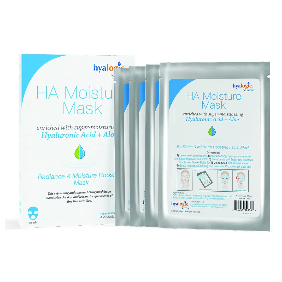 Hyalogic - Moisture Mask, 4 Pack