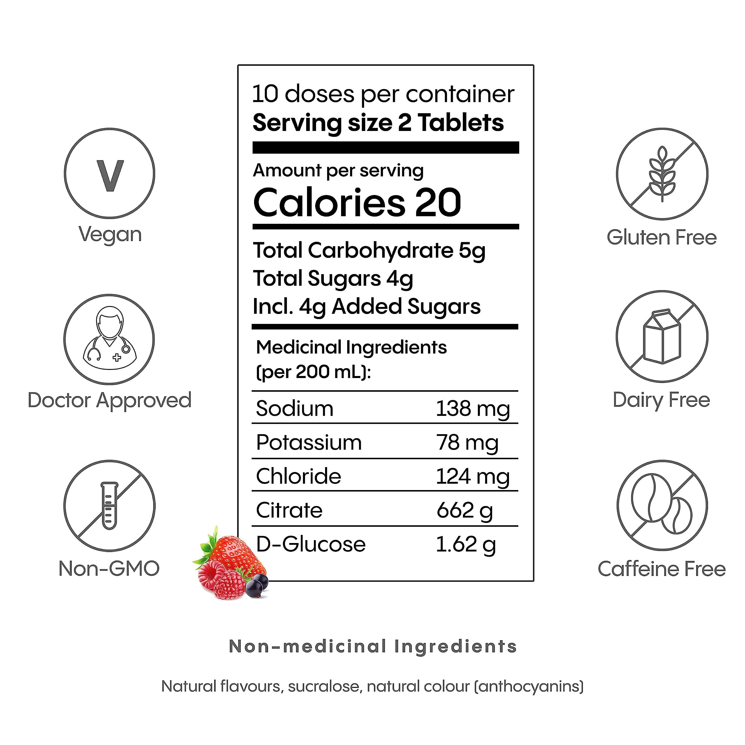 Hydralyte - Effervescent Tablets - Berry (20ct) - Image 4
