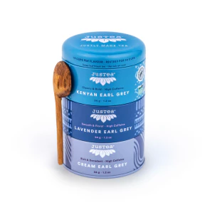 JusTea - Earl Grey Trio Tin (102g) - Image 3