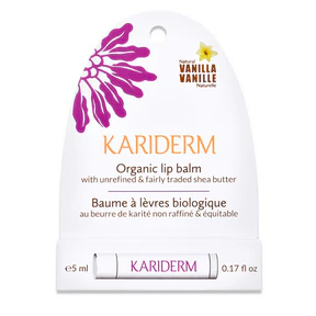 Kariderm - Organic Lip Balm Vanilla (5ml) - Image 4