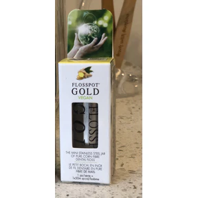 KMH Touches - Flosspot GOLD Vegan Dental Floss (50m) - Image 4