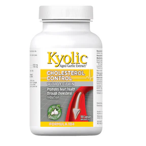 Kyolic - Formula 104 Choles Cntrl w/Lecithin (180caps)