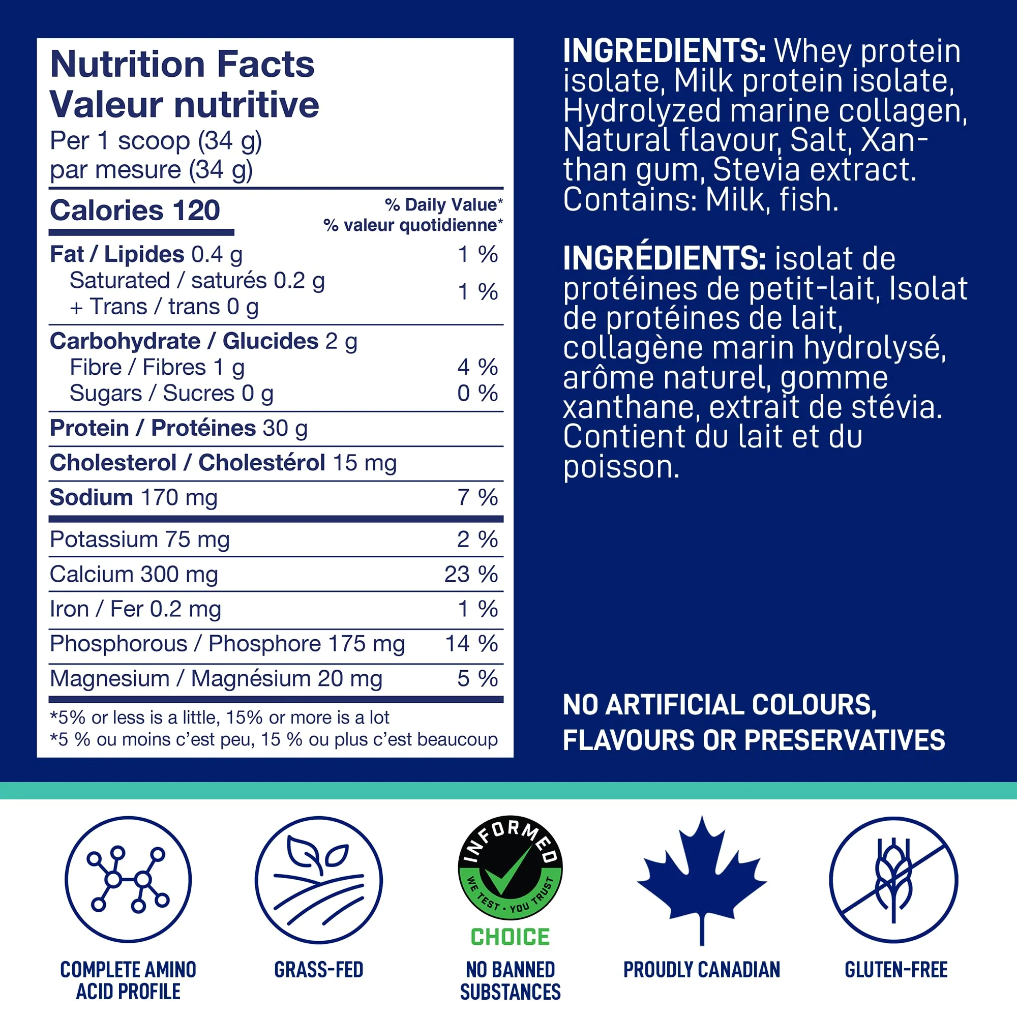 LeanFit - Isolate & Marine Collagen-SaltCaram (824g) - Image 4