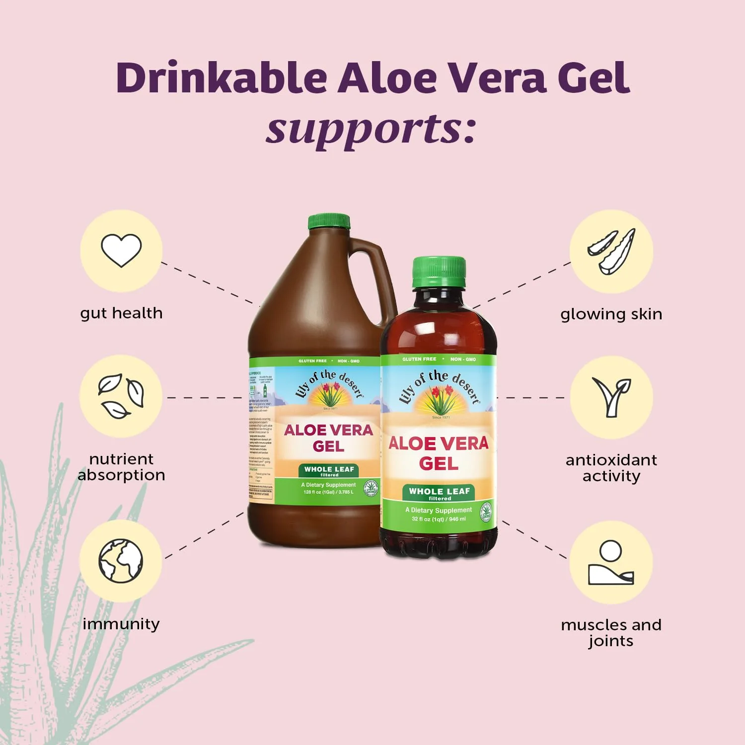 Lily Of The Desert - Aloe Detoxifying Formula - Plastic (960ml) - Image 9