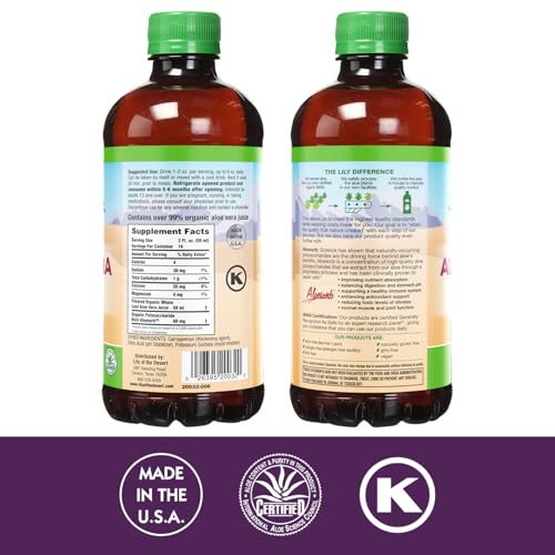 Lily Of The Desert - Aloe Vera Gel Whole Leaf - Plastic (946ml) - Image 4