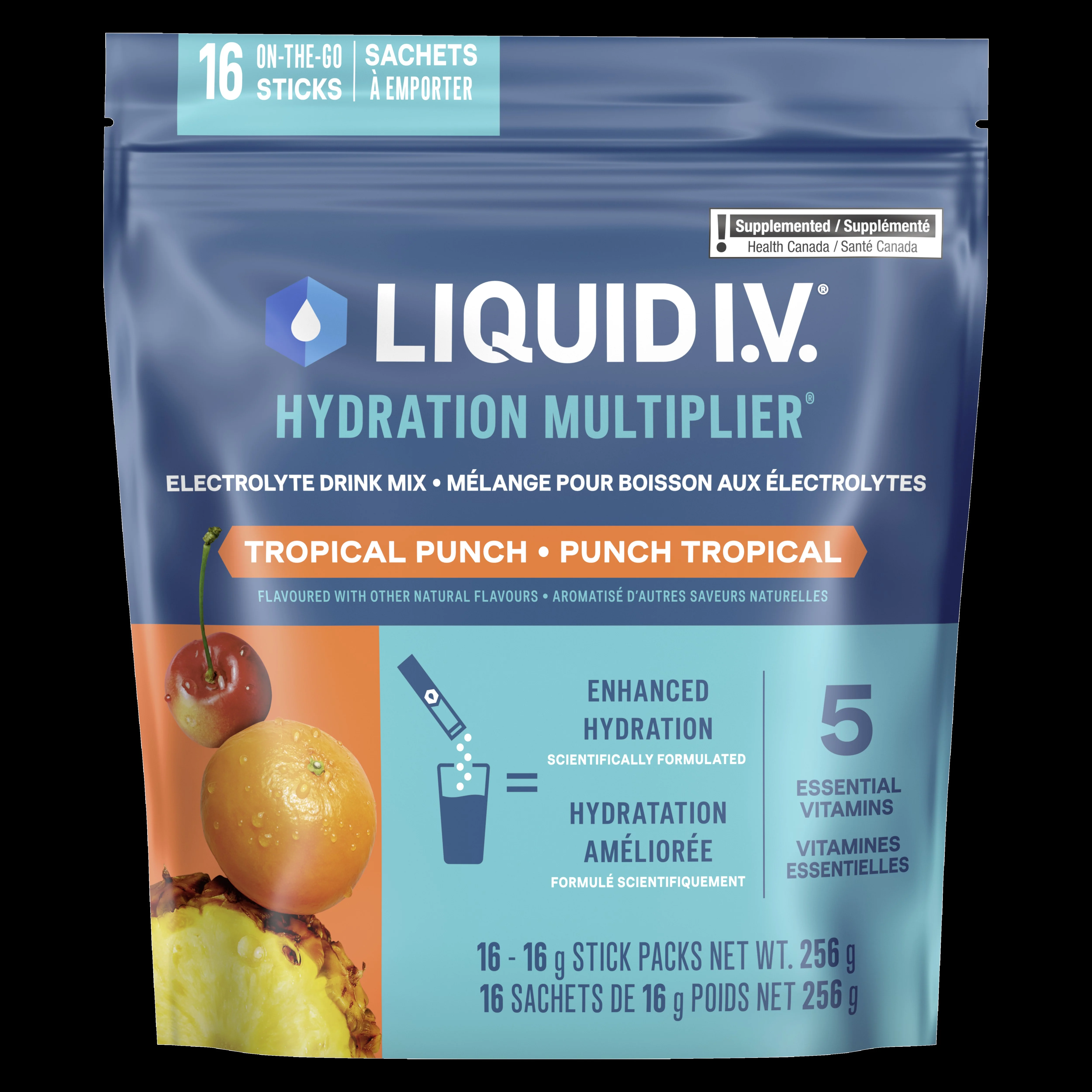 LIQUID IV - Tropical Punch (16ct) - Image 2