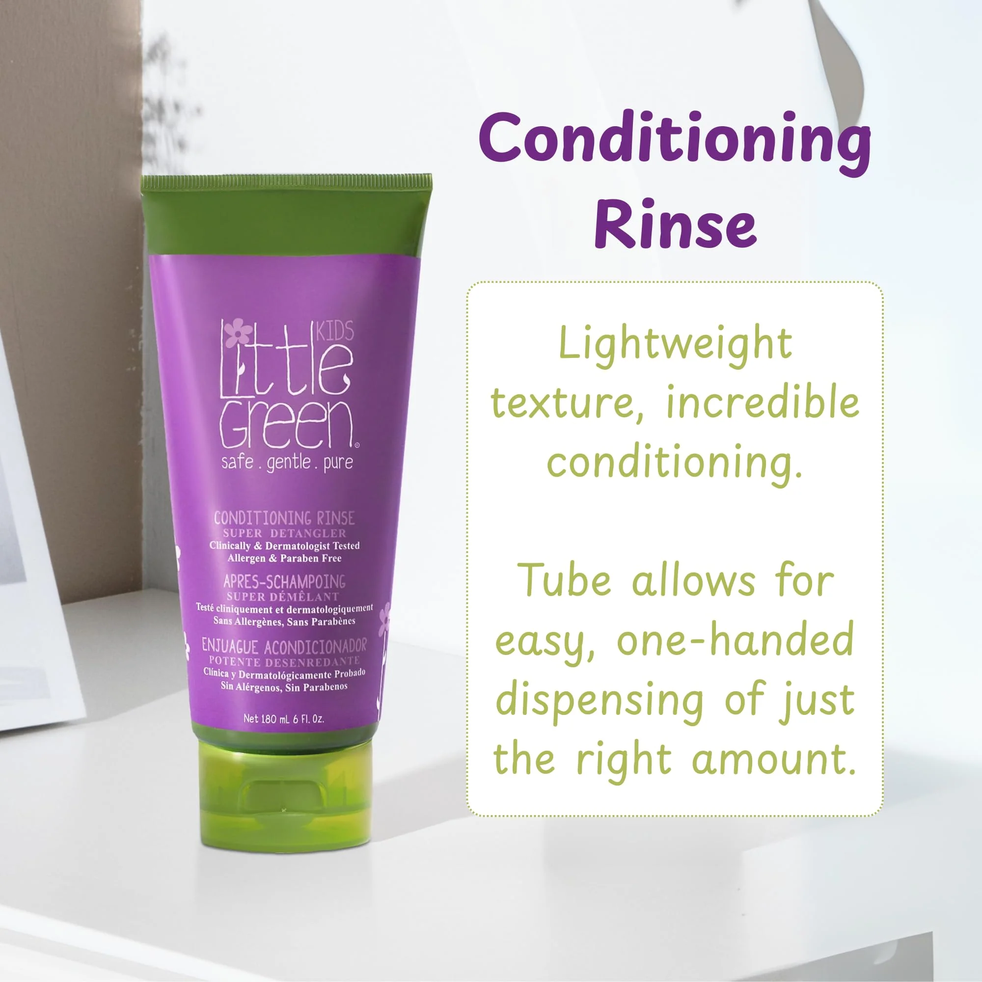 Little Green - Conditioning Rinse (180ml) - Image 10