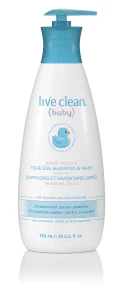 Live Clean - Baby Shampoo & Body Wash Gentle 750 (750ml) - Image 3