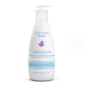 Live Clean - Baby Soothing Oatmeal Wash 750ml (750ml) - Image 3