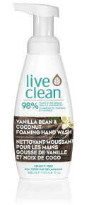 Live Clean - Vnlla Bn & Coconut Foaming Soap (400ml) - Image 3
