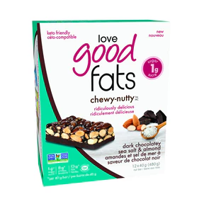 Love Good Foods - Dark Chocolatey Sea Salt & Almond (40g) - Image 2