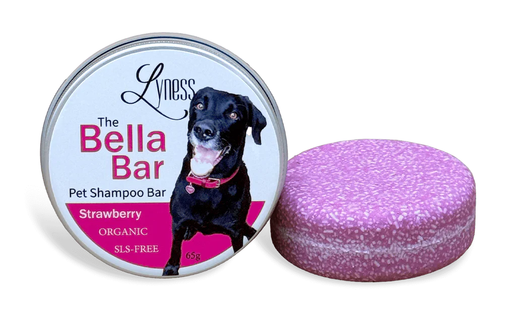 Lyness Beauty - Pet Shampoo Bar - Strawberry, 65g