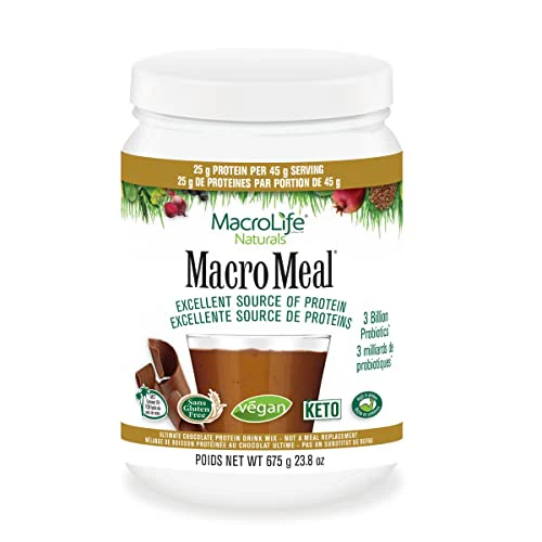 MacroLife Naturals - MacroMeal Vegan Chocolate (675g) - Image 2