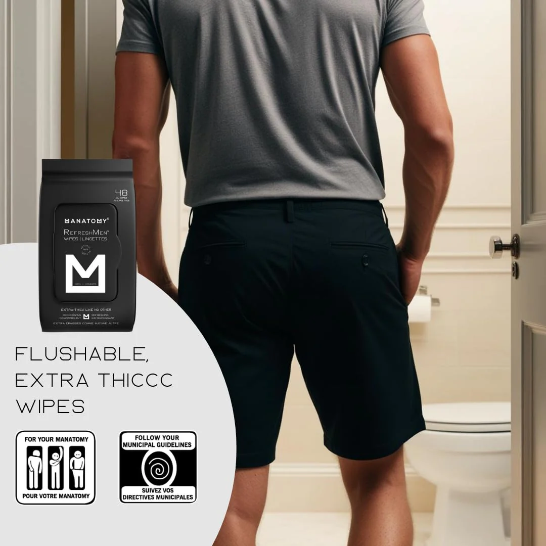 Manatomy - RefreshMen Wipes (48ct) - Image 10