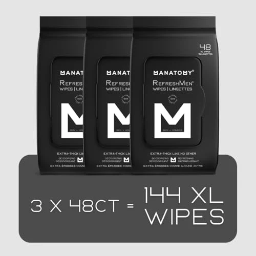 Manatomy - RefreshMen Wipes (48ct) - Image 5