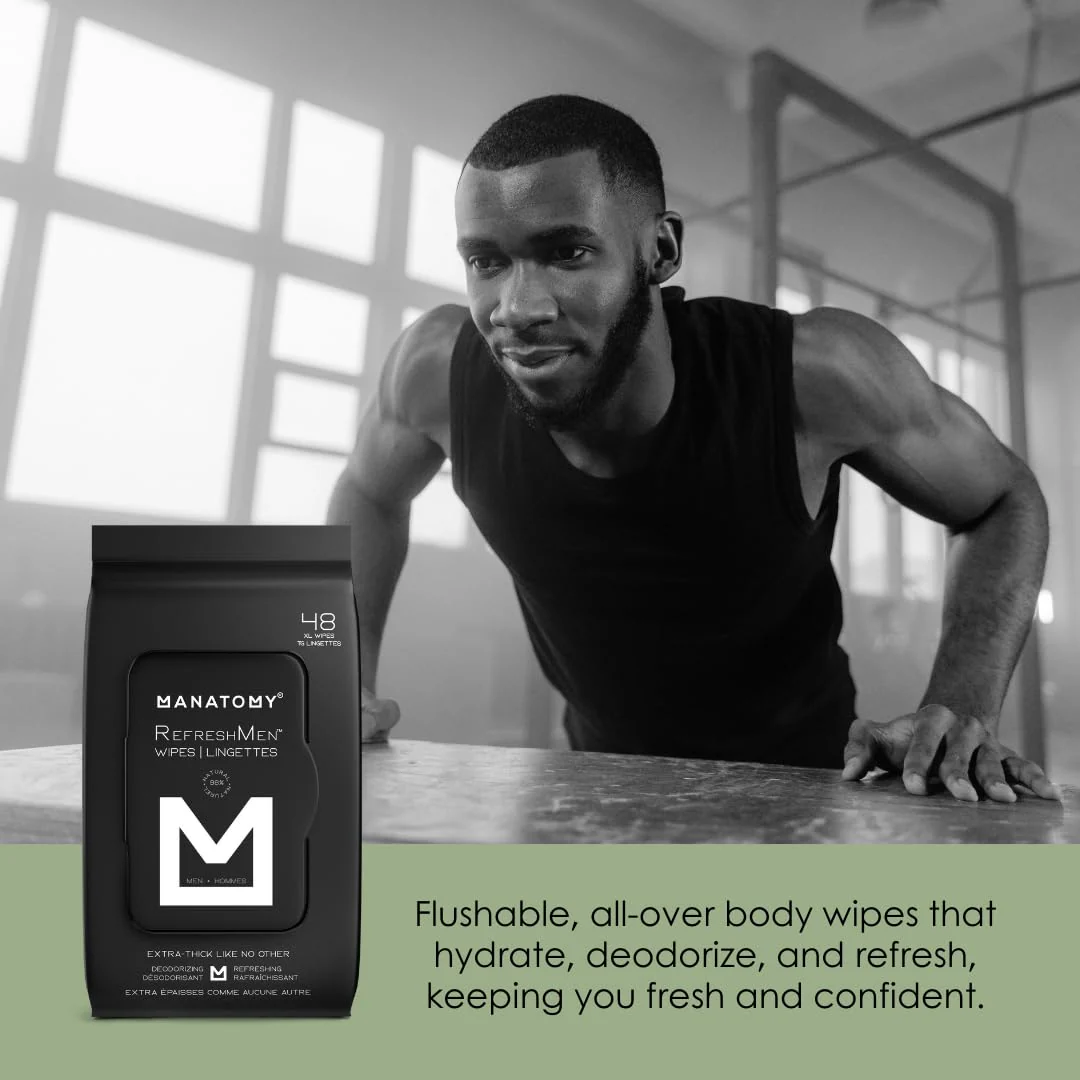 Manatomy - RefreshMen Wipes (48ct) - Image 7
