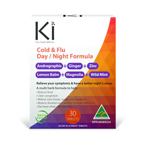 Martin & Pleasance North America - Ki Cold & Flu Day/Night Formula (30tab) - Image 2