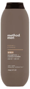 Method - Mens Shampoo 2in1 Ced + Cyp (414ml) - Image 2