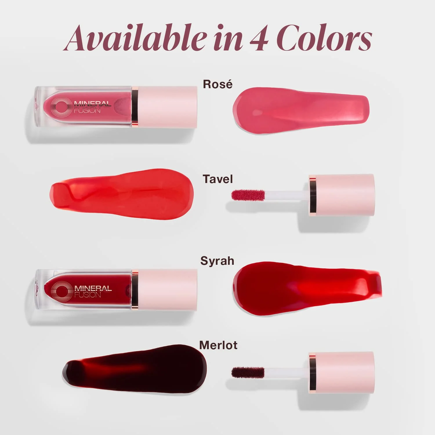 Mineral Fusion Natural Brands - 2 in 1 Lip Cheek Stain Merlot (3ml) - Image 7
