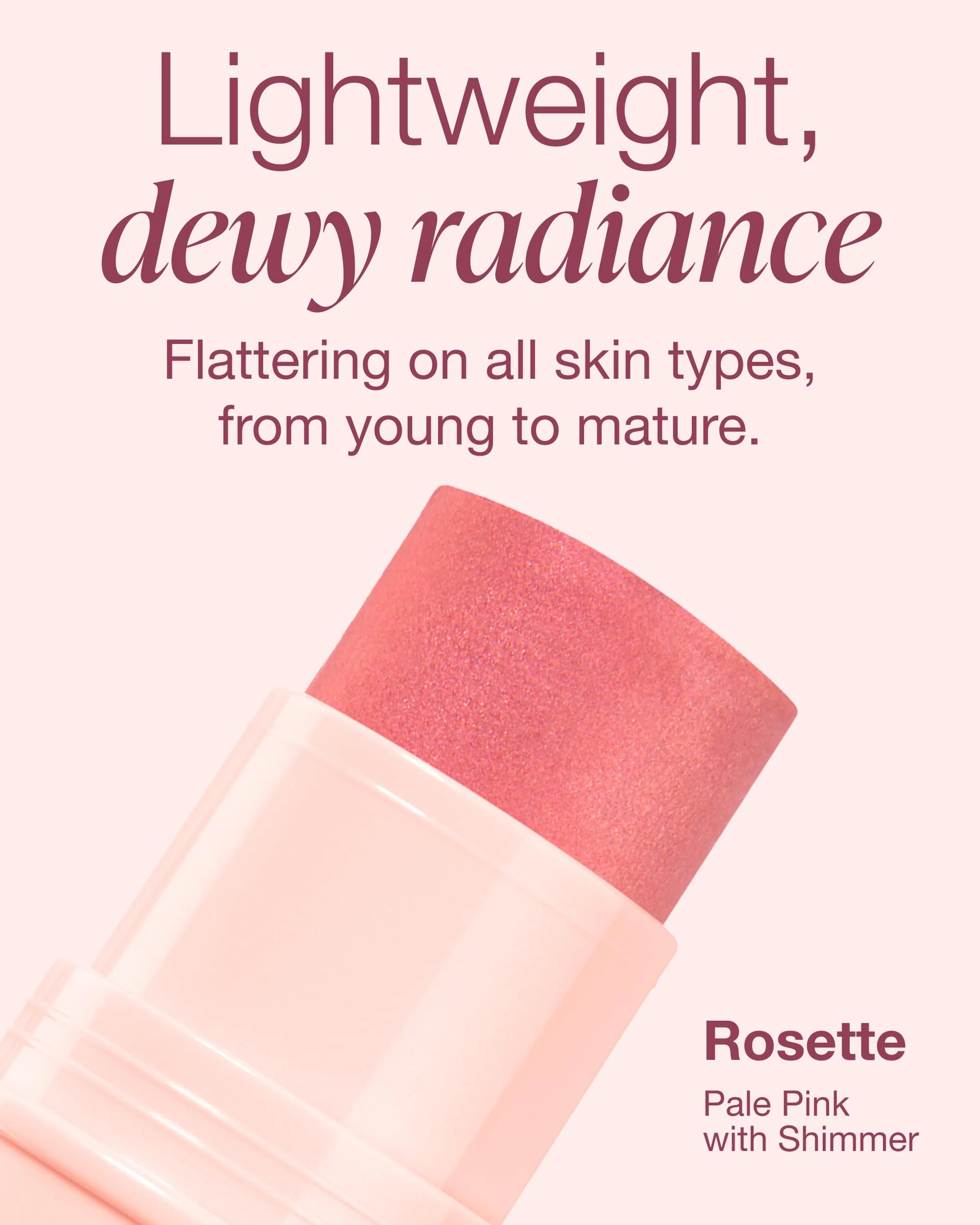 Mineral Fusion Natural Brands - 3-In-1 Color Stick Rosette (4.5g) - Image 3