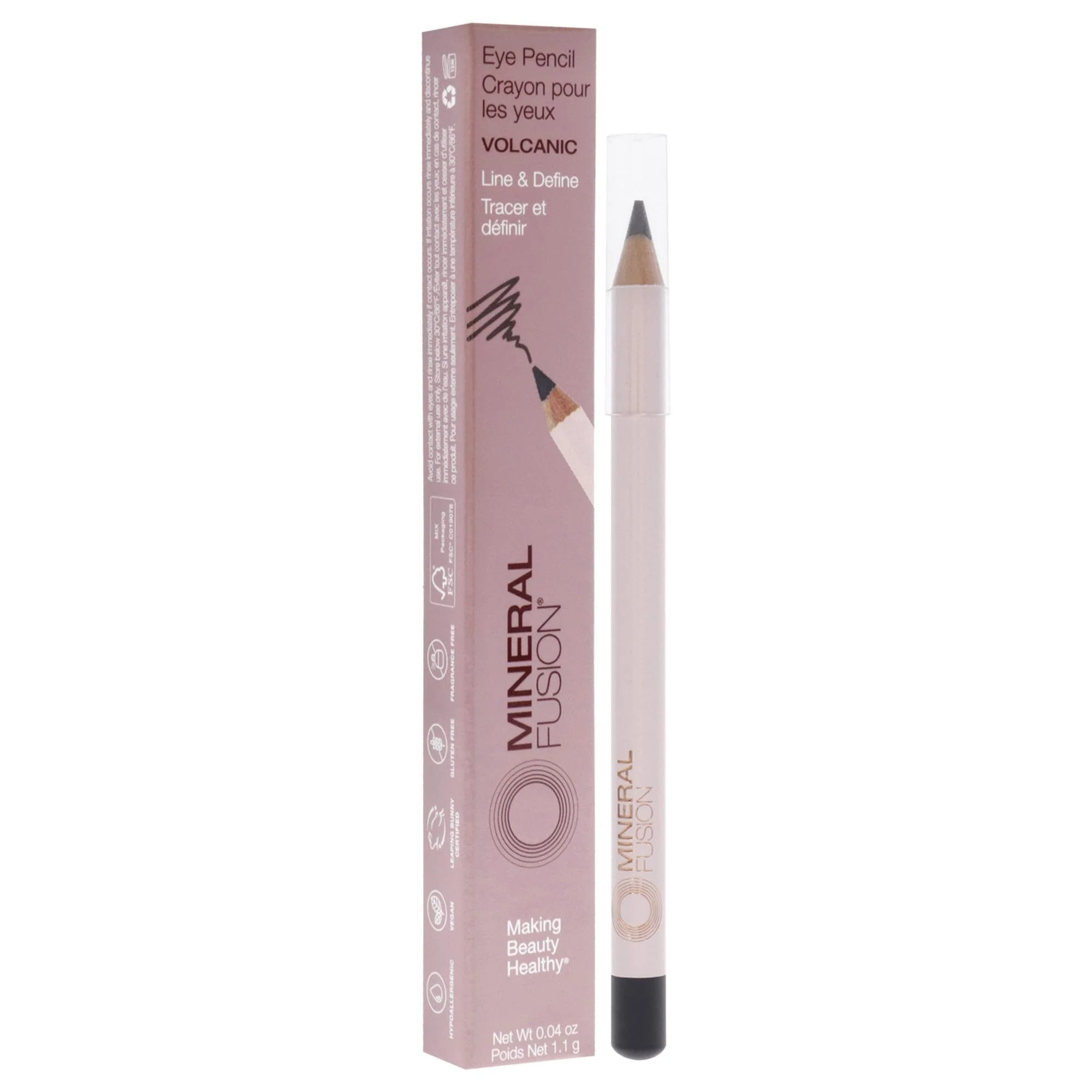 Mineral Fusion Natural Brands - Eye Pencil Volcanic (1.1g) - Image 3
