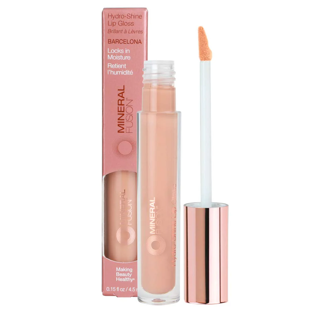 Mineral Fusion Natural Brands - Hydro-shine Lip Gloss Barcelona (5ml)