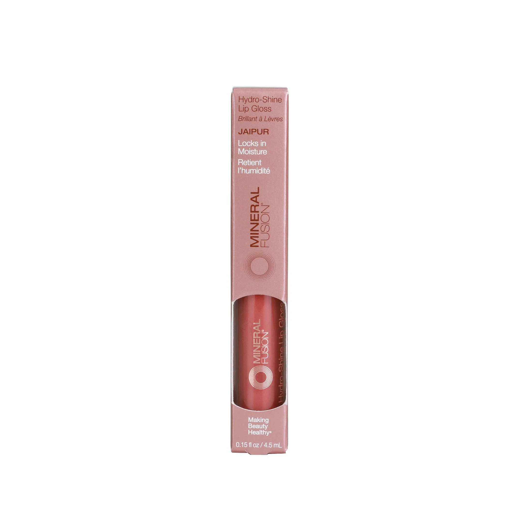 Mineral Fusion Natural Brands - Hydro-shine Lip Gloss Jaipur (5ml) - Image 2