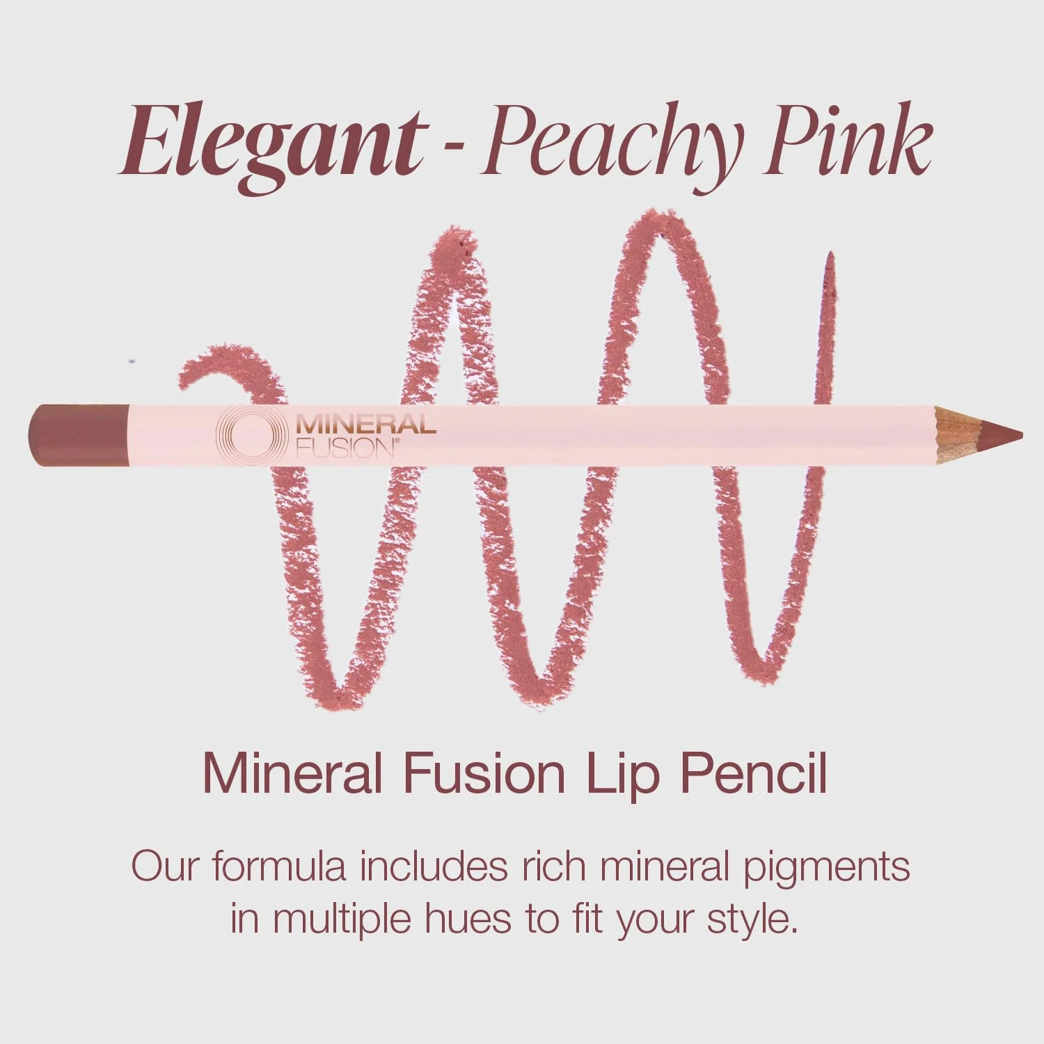 Mineral Fusion Natural Brands - Lip Pencil Elegant (1.1g) - Image 3