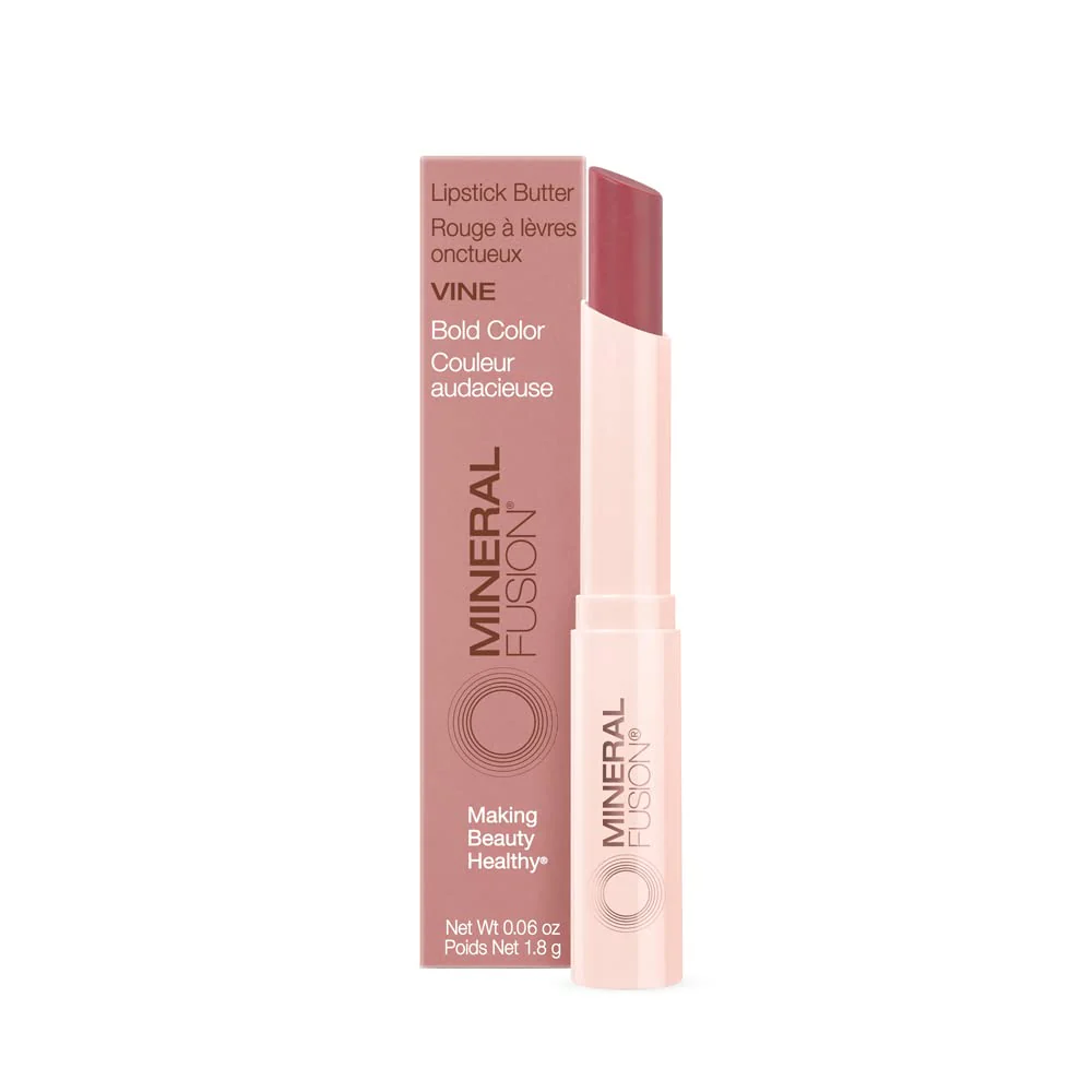 Mineral Fusion Natural Brands - Lipstick Butter Vine (1.8g)