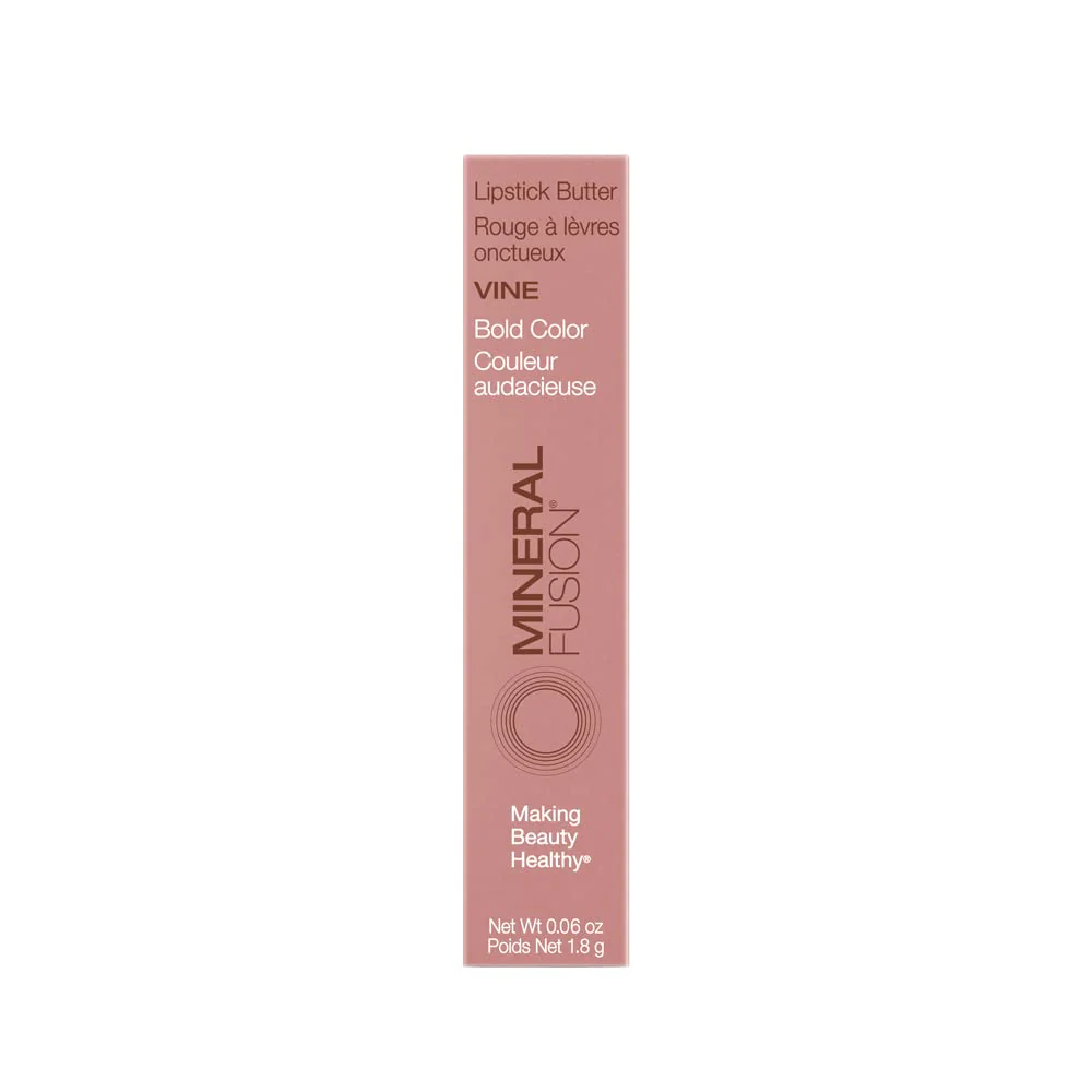 Mineral Fusion Natural Brands - Lipstick Butter Vine (1.8g) - Image 4