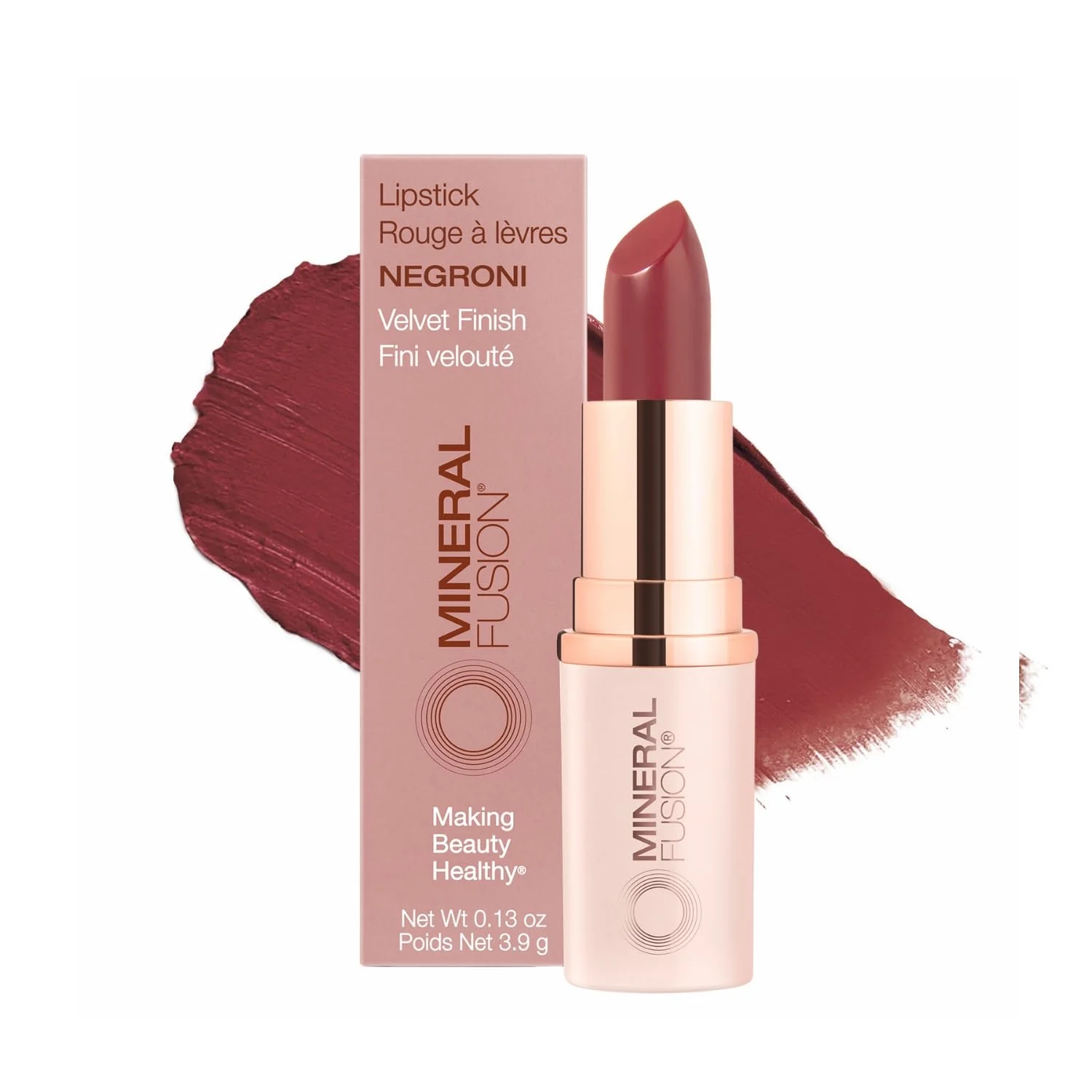 Mineral Fusion Natural Brands - Lipstick - Negroni (3.9g)
