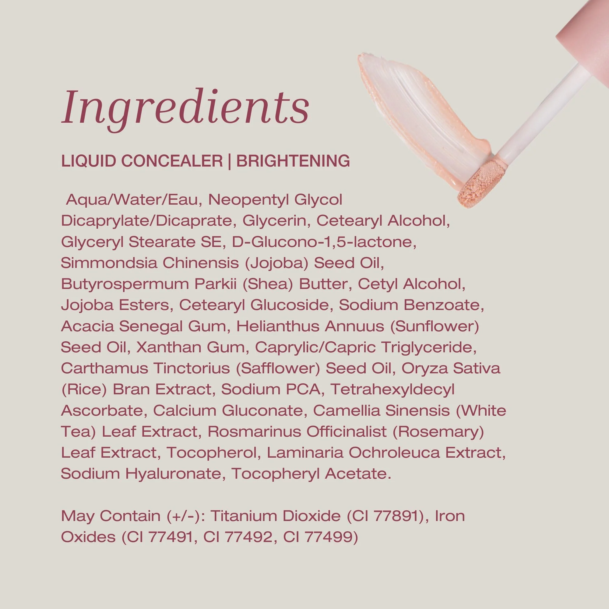 Mineral Fusion Natural Brands - Liquid Concealer Brightening (7ml) - Image 6