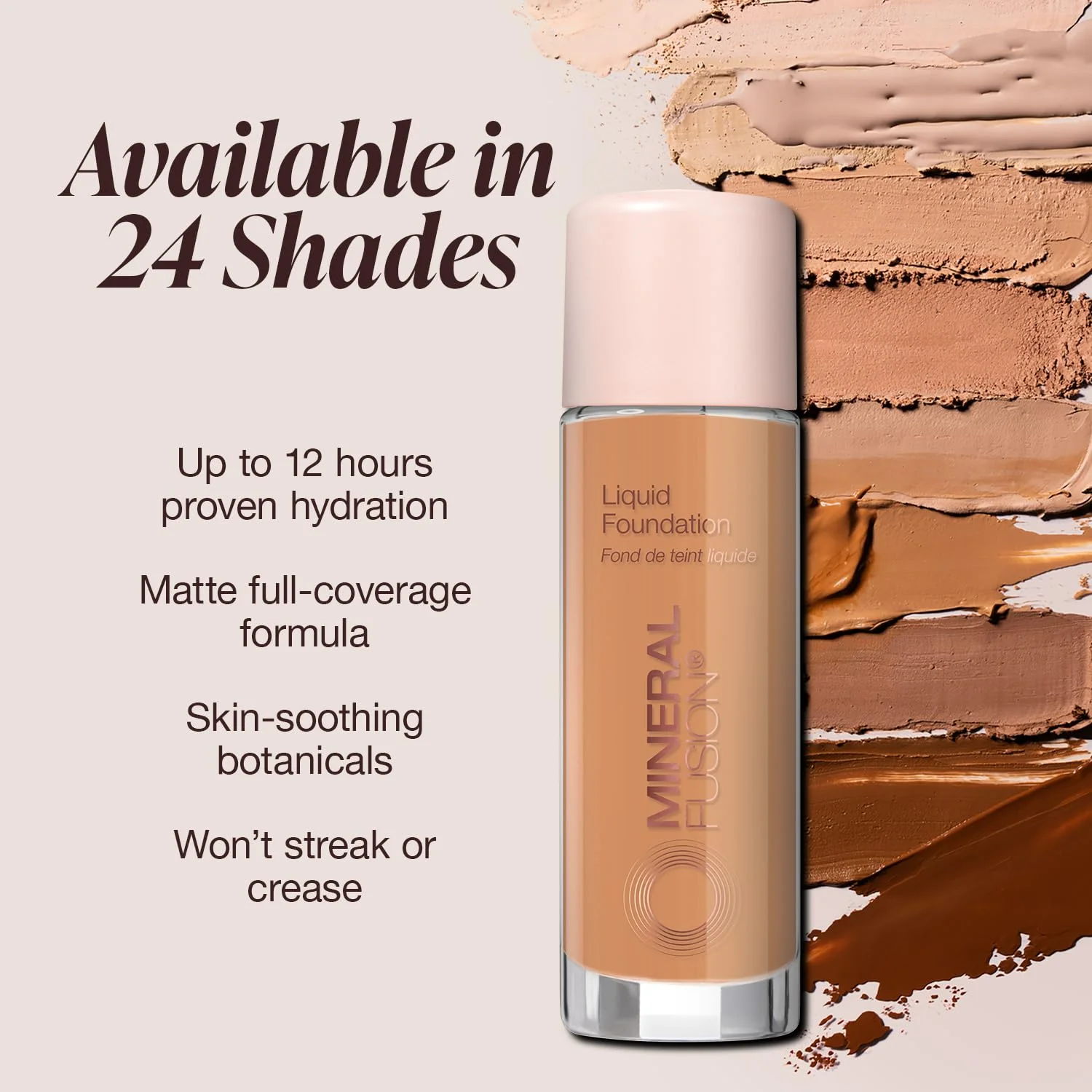 Mineral Fusion Natural Brands - Liquid Foundation Cool 1 (30ml) - Image 2