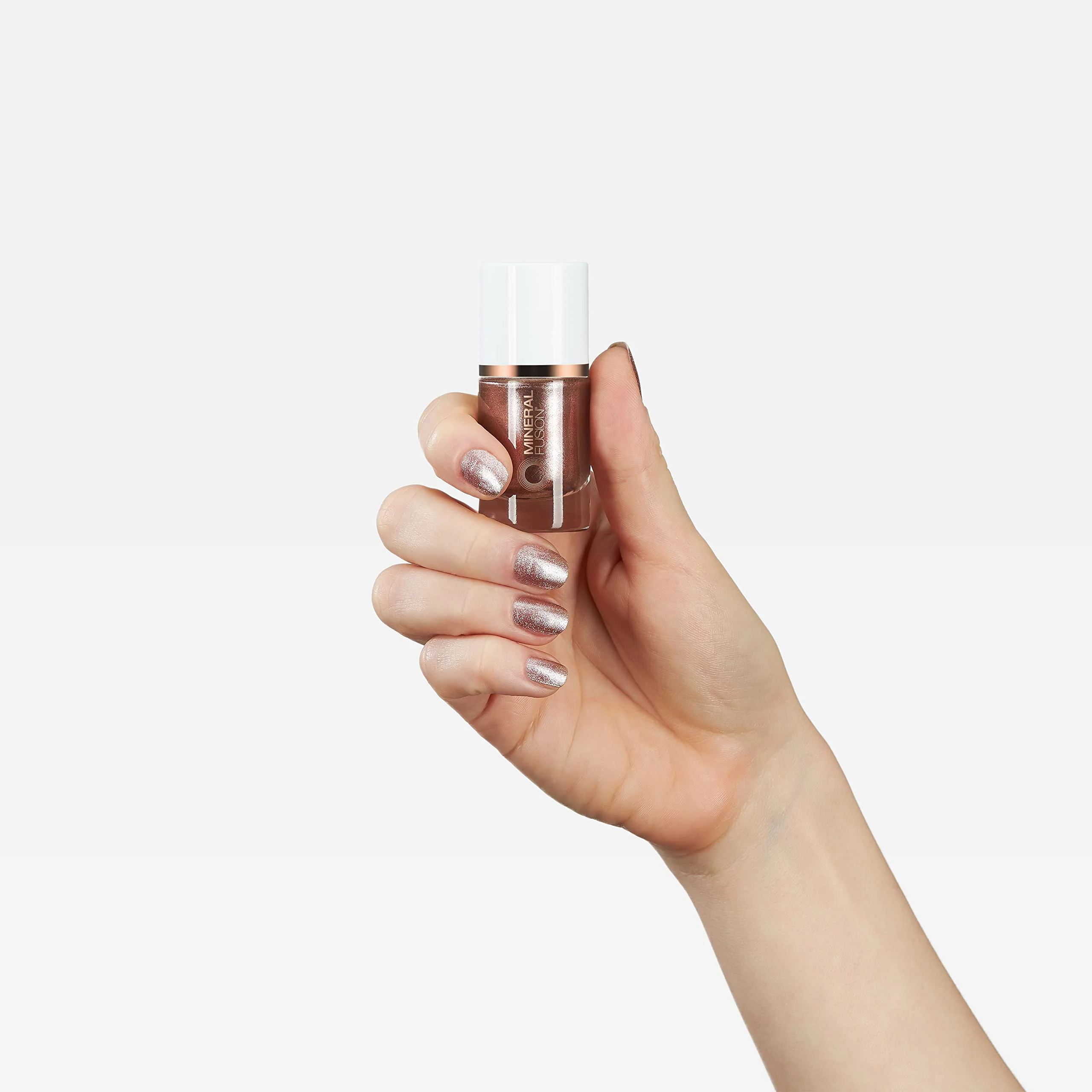 Mineral Fusion Natural Brands - Nail Polish Rose All Day (10ml) - Image 4