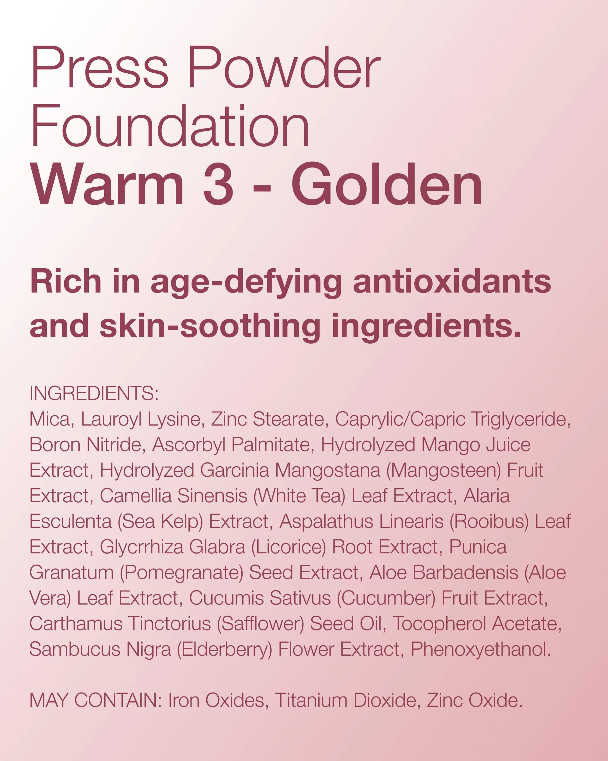 Mineral Fusion Natural Brands - Pressed Base Warm 3 (9g) - Image 9