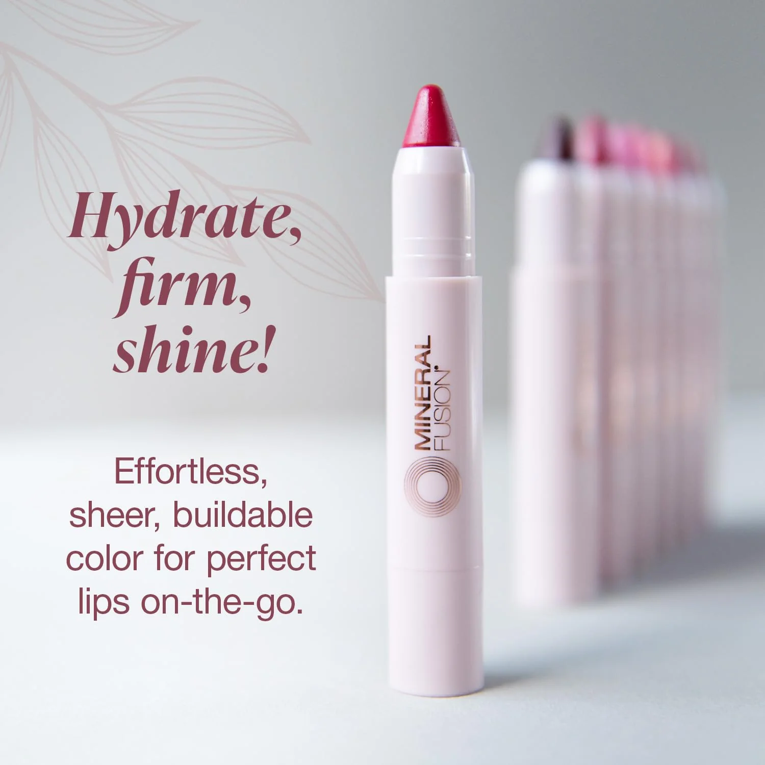 Mineral Fusion Natural Brands - Sheer Moist Lip Tint Daring (3g) - Image 5