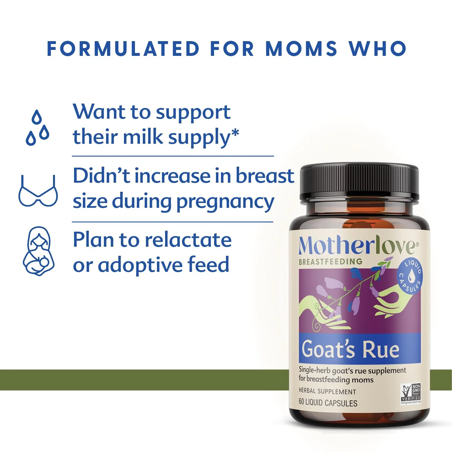 Motherlove - Goat's Rue, 120vcap - Image 4
