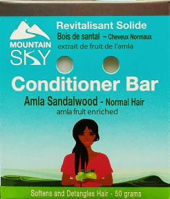Mountain Sky Soaps - Amla Sandalwood Conditioner Bar (50g) - Image 4