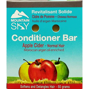 Mountain Sky Soaps - Apple Cider Conditioner Bar (50g) - Image 4