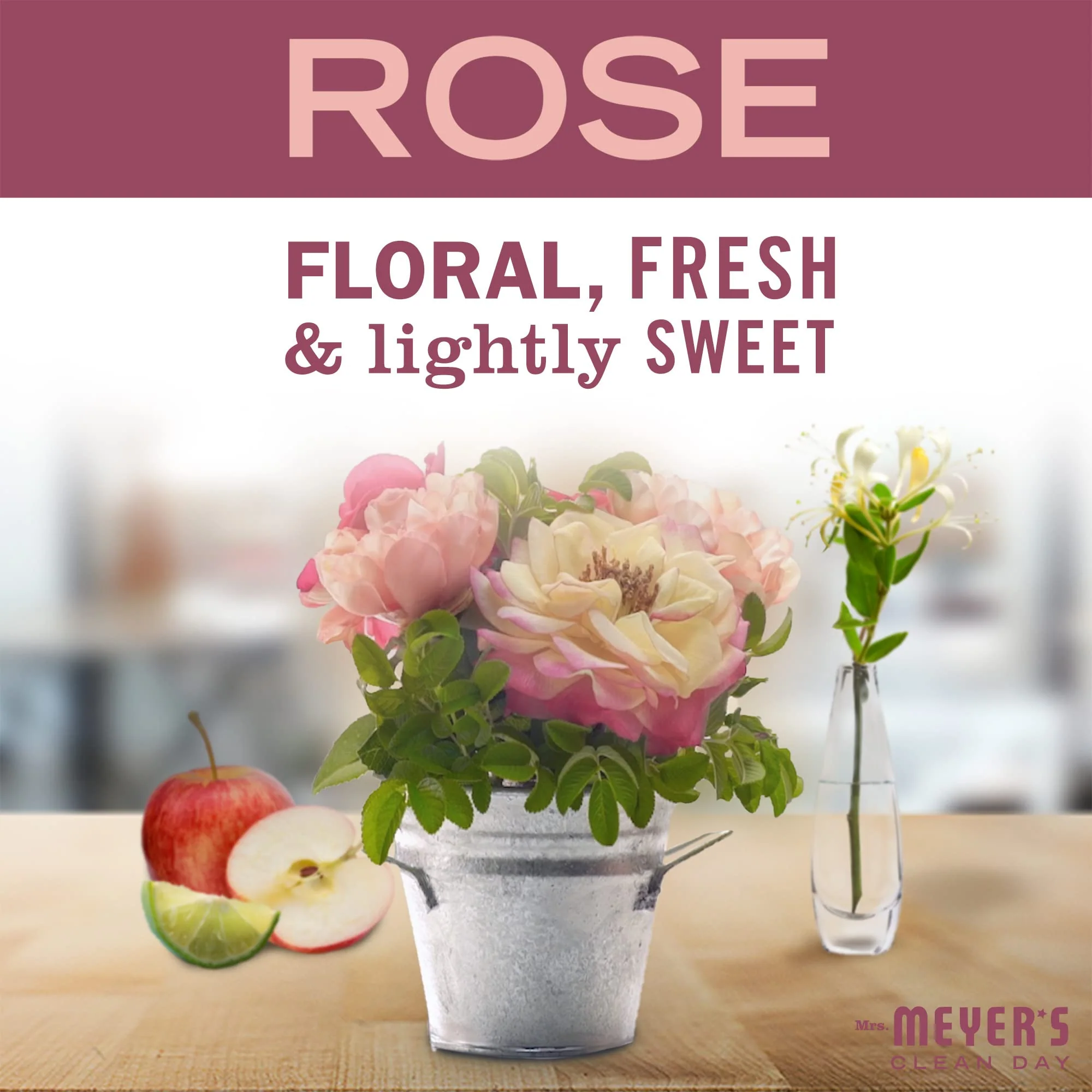 Mrs. Meyer's Clean Day - Dish Soap - Rose (473ml) - Image 7